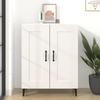 812141 vidaXL Buffet White 69.5x34x90 Cm Engineered Wood