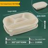 Saikeyou Biodegradable 5-Compartment Takeout Container