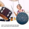 6 inch 11 Notes Glucophone Steel Tongue Drum D Tones Music Drum Lightweight Ethereal Drum Percussion Instrument 11 Notes Drum