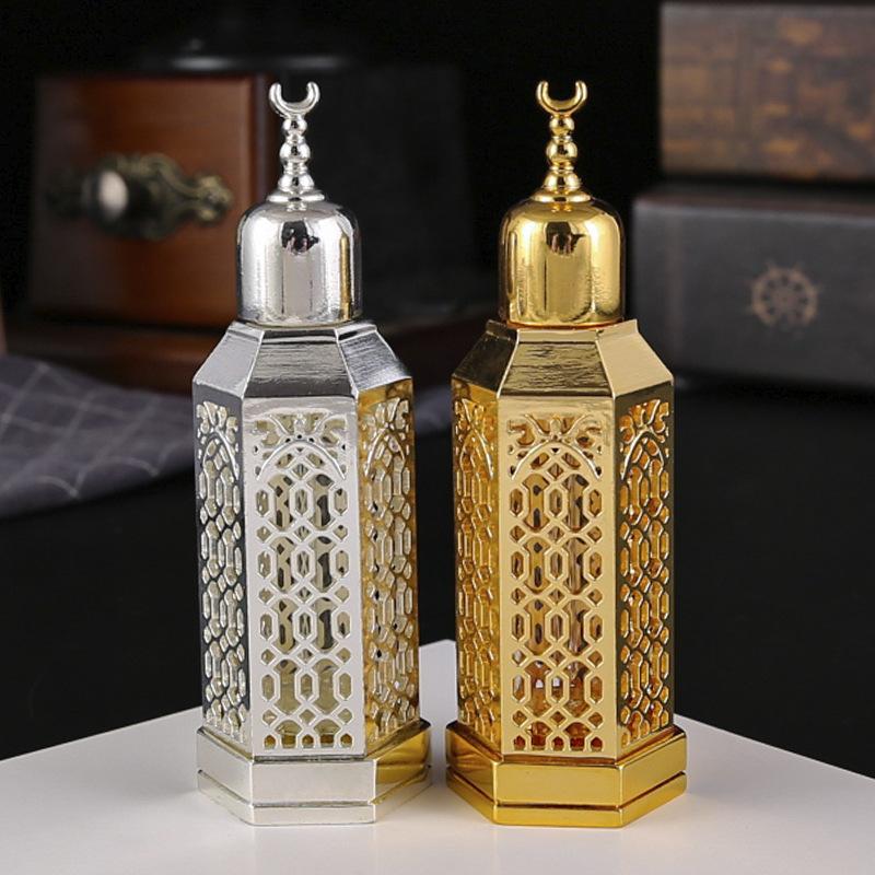 Dubai Middle East Glass Perfume Sub-bottling Exquisite Arabian Essential Oil Bottle Perfume Essential Oil Sub-bottling