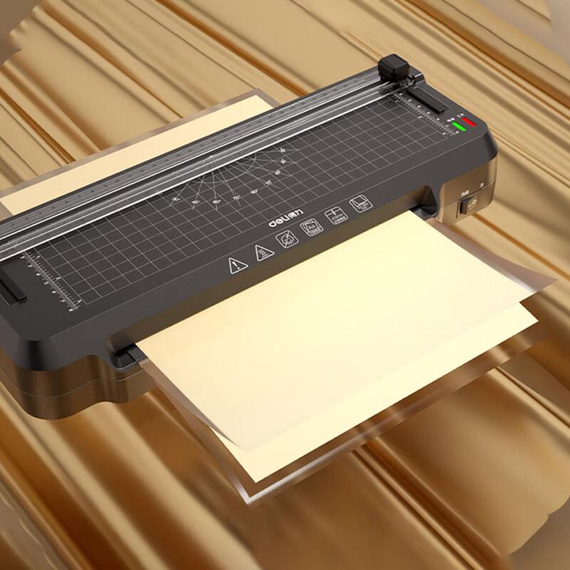 Deli Thermal Laminator with Built-in Cutter