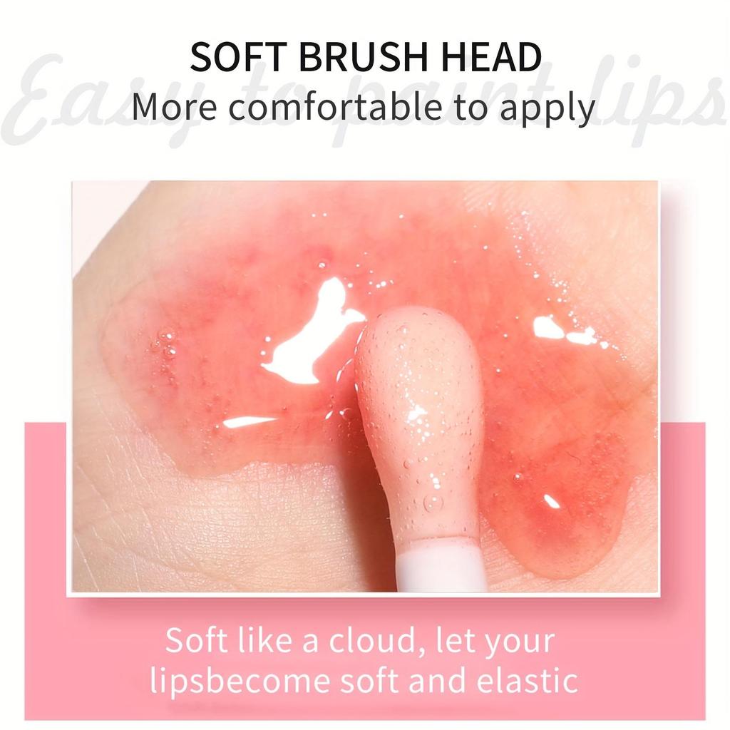 Mirror Surface Non-stick Cup Lip Gloss Durable Waterproof Not Easy To Smudge Lip Glaze