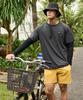Helingbon [Set] Men'S Rash Guard Set Layered Short Sleeve & Basic Swim Pants Rc104 Ae300
