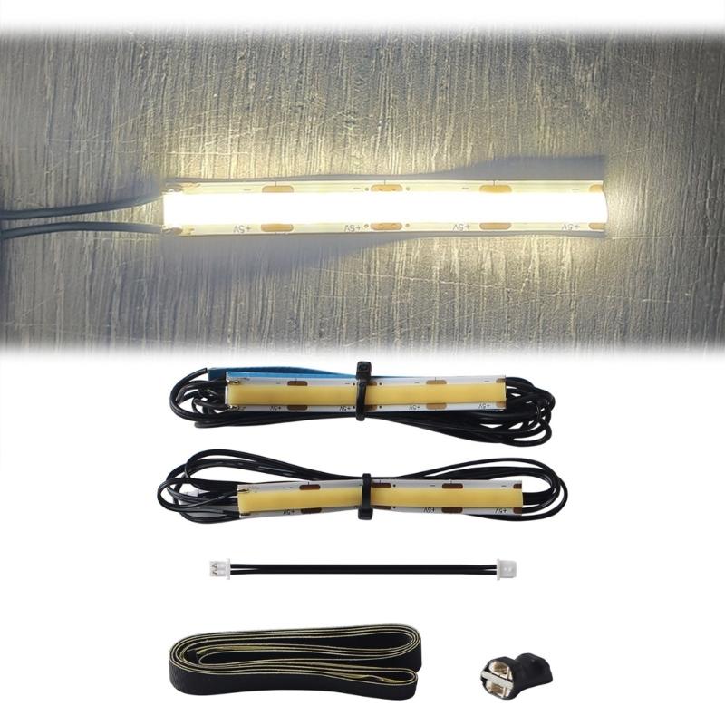 LED Light Strips Bright Lights Kit With Tape Easy Installation For Cabinet Workbench Photography Lights Accessories