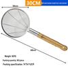 Stainless Steel Fine Mesh Strainer with Bamboo Handle