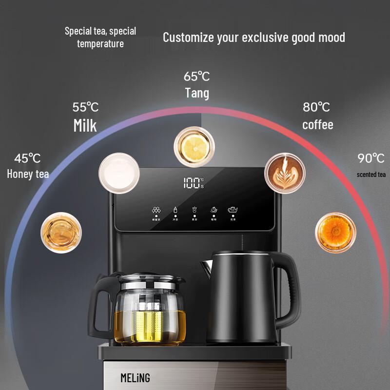 MeiLing Smart Bottom-Load Water Dispenser & Tea Bar with Kettle