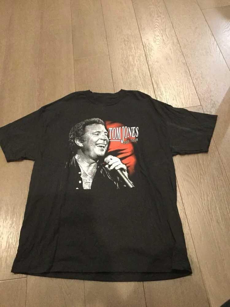 Tom Jones live 2006 Singer Shirt Classic Black Unisex S-4XL Unisex T-Shirt M