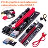 Black Diamond 009S PCI-E Riser Card Adapter USB3.0 Extension Cable for GPU Mining Rig Setup