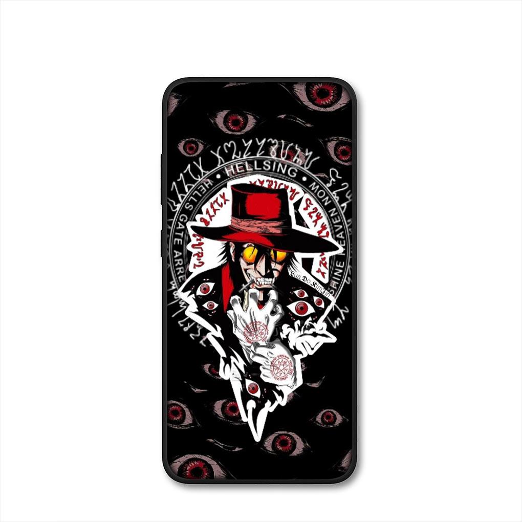 Hellsing Alucard Anime Cover Phone Casing for Xiaomi Redmi Note 11 10 9 8 Pro 9S 10S 11S 9A 9C NFC 9T 10A 10C 8A Soft Case