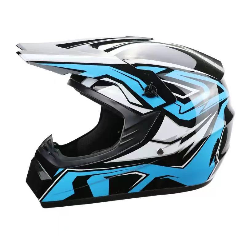 Off-road motorcycle riding helmet, all-season breathable electric vehicle helmet ABS Small mountain bike helmet S