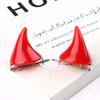 Color Lady 1 Pair Stereo Barrette Double Fancy Hair Accessory Women Hair Clip Devil Horn Ear Clip Hairpin Halloween Cosplay