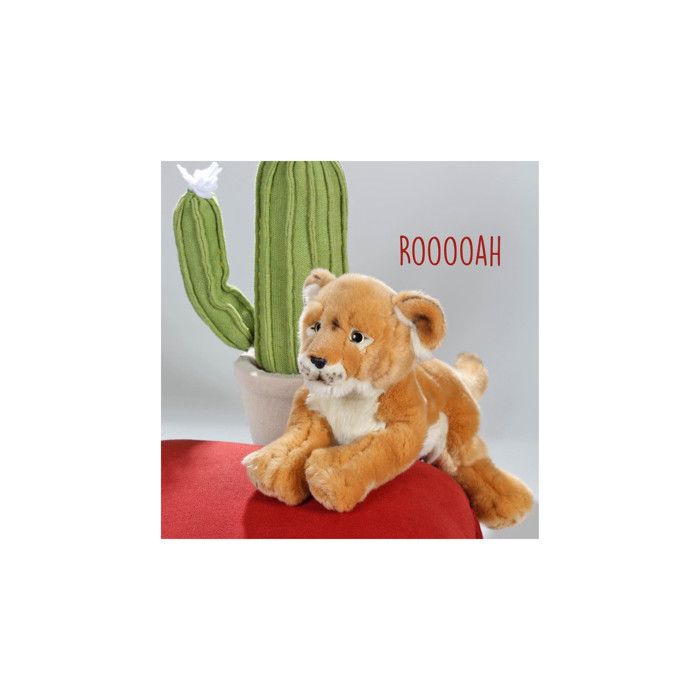 Jouet Peluche - Lionne 70467 Beige 30 - GIPSY - Plush - Mixte - Adulte - Intérieur