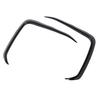 2PCS Front Bumper Spoiler Aerodynamic Left Right Cool Bumper Splitter Trim for X6 G06 Sport 2019 to 2023 Glossy Black