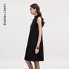 Langzi Sleeveless Mock Neck Dress