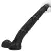 Dark Horse Dildo, weiblich, extra lang, hinten, Analplug, Analplug, Masturbation, Simulationsdildo
