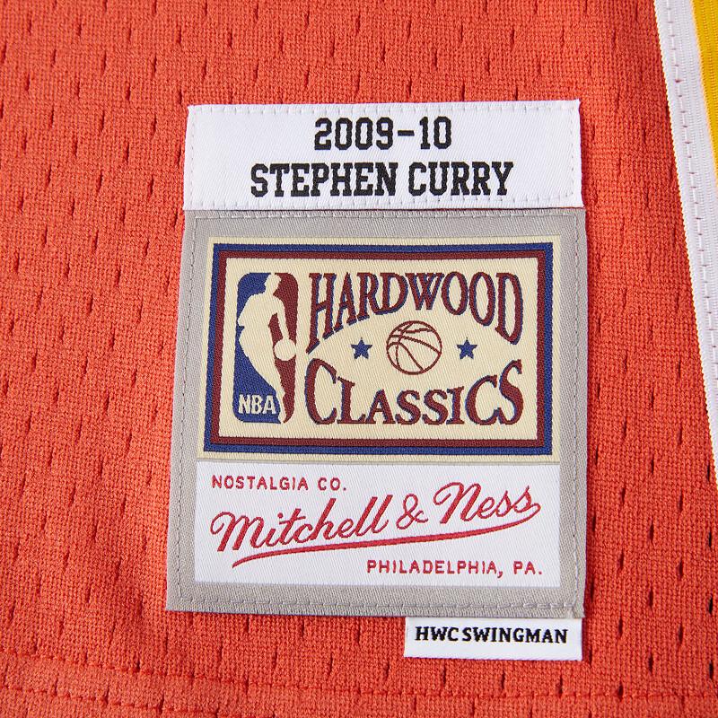 NBA Official Mitchell & Ness Golden State Warriors Stephen Curry Jersey