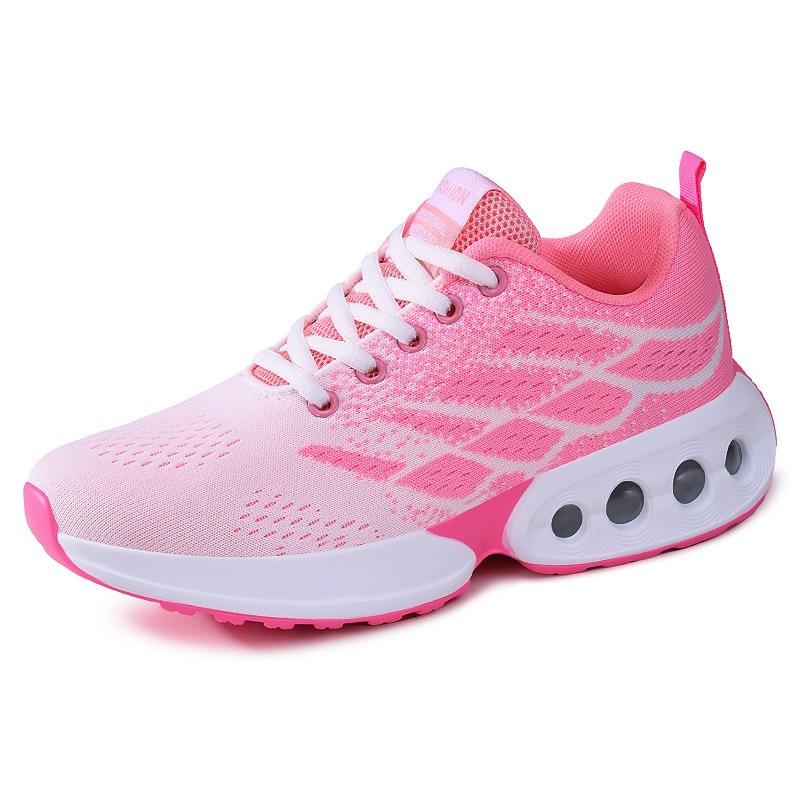 

Sneakers women s new air cushion soft-soled running shoes large size women s shoes versatile breathable mesh shoes 42