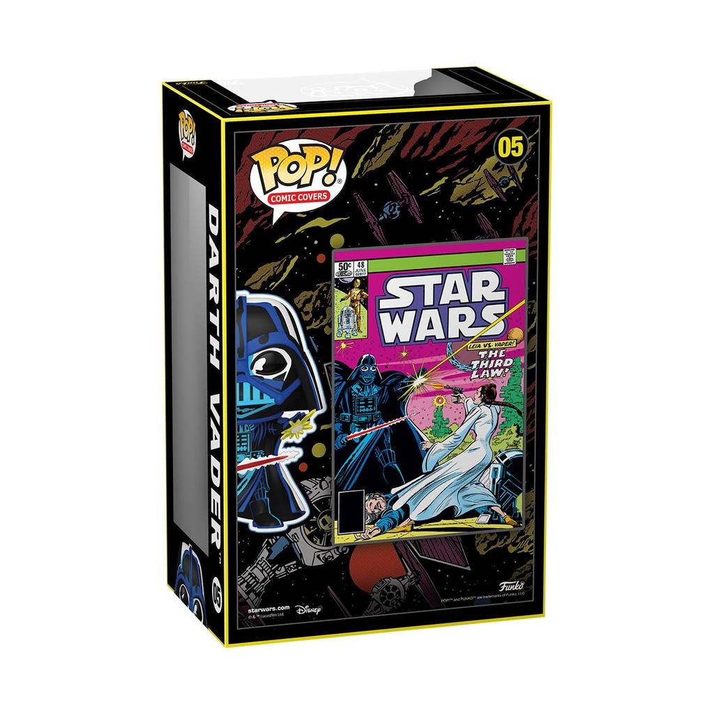 Star Wars Darth Vader Figure Funko Comic Cover with case Darth VADER Star Wars Funko POP! #48 (1977)