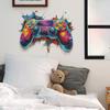 Malowany gamepad sypialnia salon tło upiększanie dekoracja naklejki ścienne
