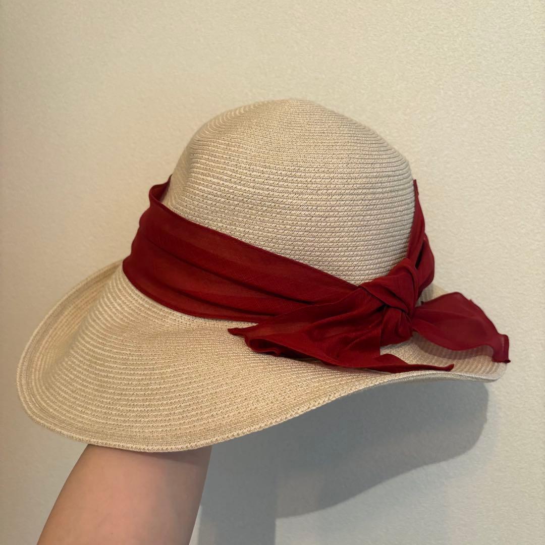 Used CA4LA straw hat
