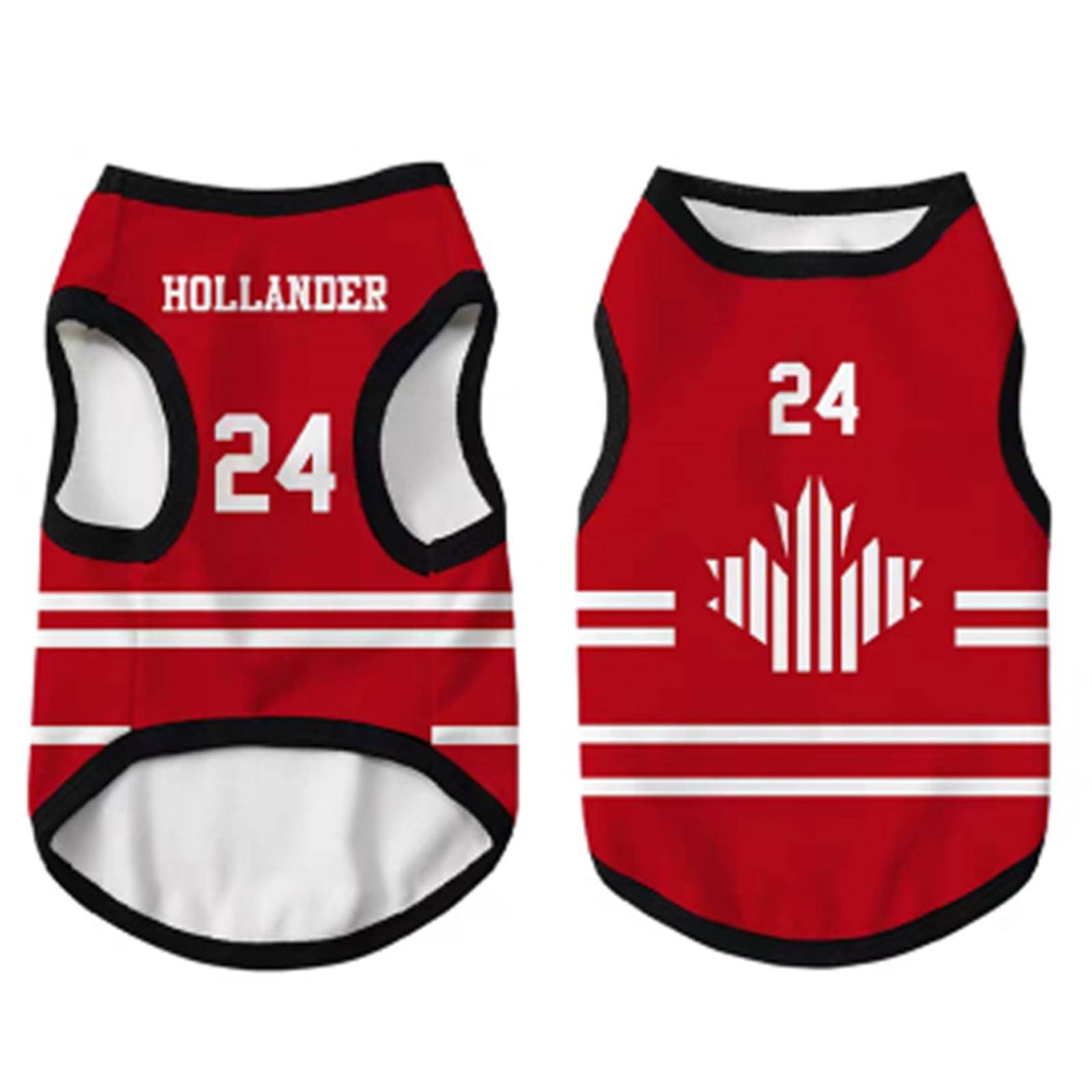 Puppy T-shirt, Pet Print T-shirt, Dog Vest L