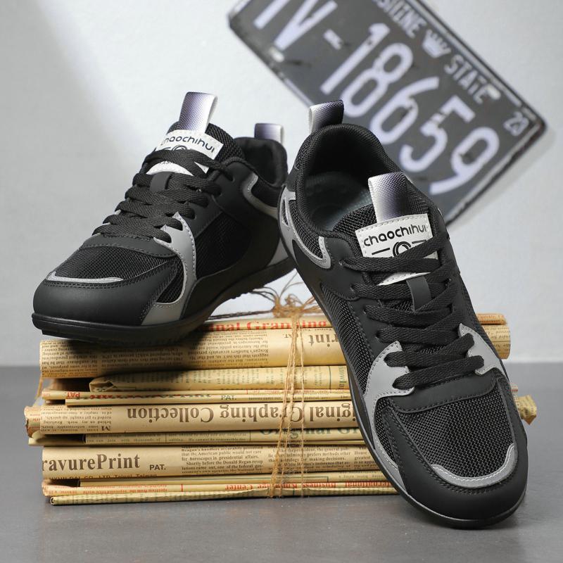Fashion Breathable Slip Men Driving Shoes Spring And Autumn New Style Breathable Men's Peas Shoes the British Sneakers Trendy Versatile