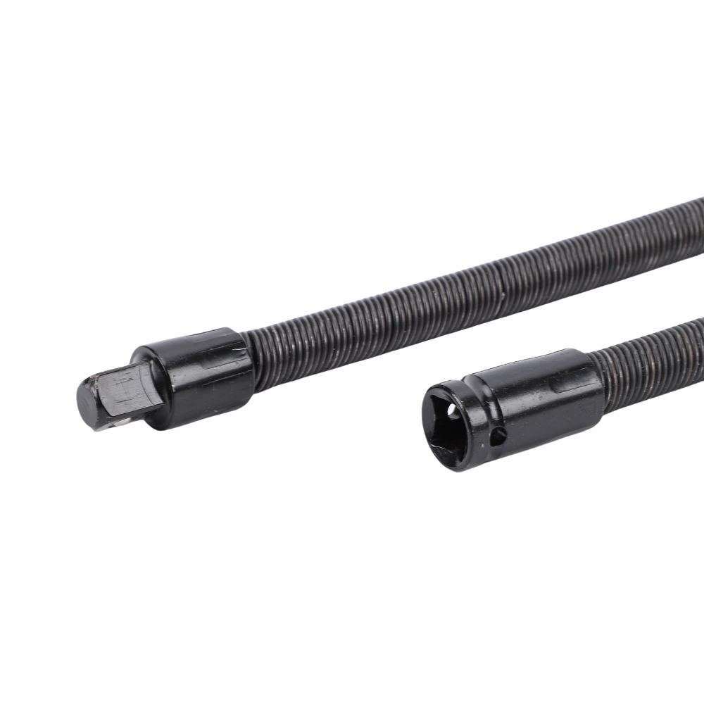2pcs 1/2 Inch Drive Bendable Socket Extender Flex Reach Tool  Industrial Mechanical Projects