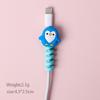 2 Stück USB-Datenkabel-Schutz Cartoon-Tier Ladekabel-Hülle Für USB-Laden