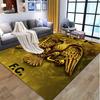 AEK Athens FC Pattern Rug, Indoor/Outdoor Mat, for Picnic, Gameroom, Bedroom, Office, Living Room, Home Decor Carpet, Birthday Gift