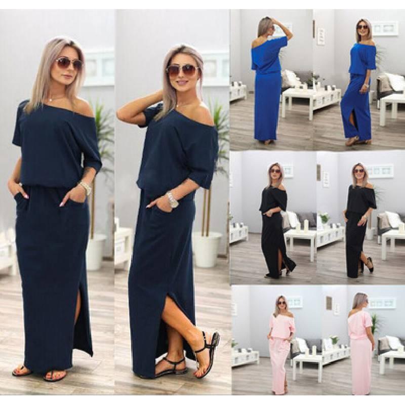 Elegantes Sommer-Locker-Taschenkleid mit stilvollem Cut-out-Design und weichem Strickstoff