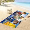Alvin and Theodore cartoon 2D Flat Print Beach Towel, Large Soft Quick Dry Towel for Beach Camping Swimming.NSTJ0928189