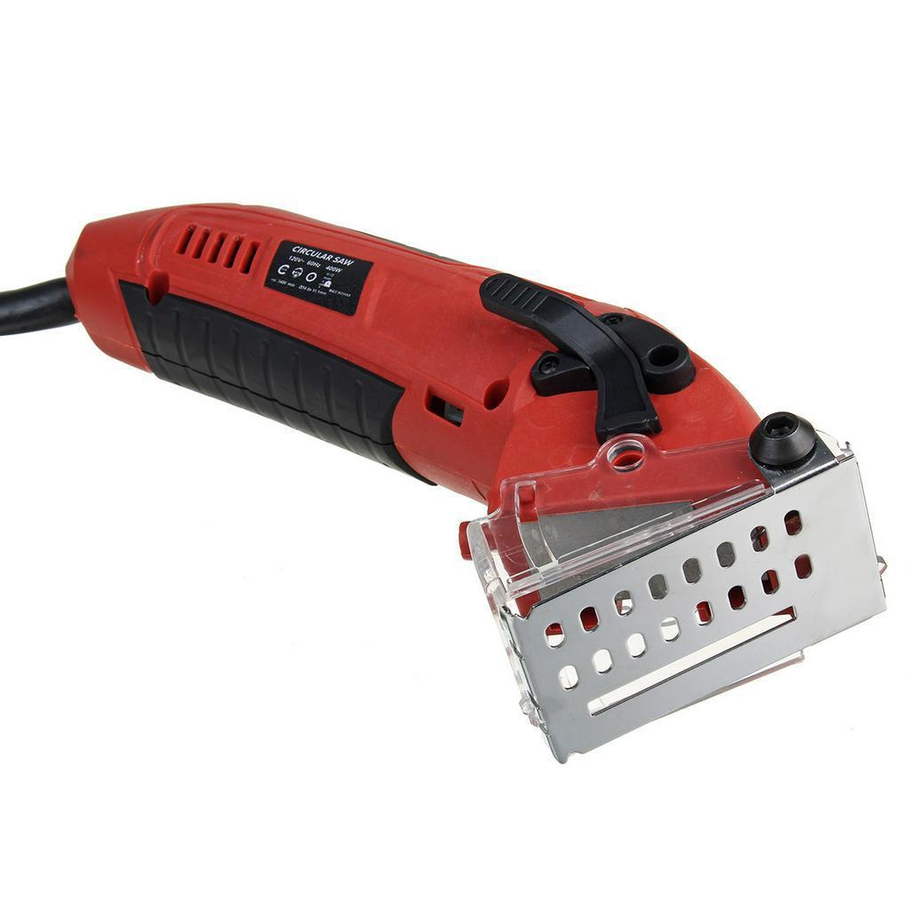 DIY 3700RPM Electric Mini Circular Saw Portable Multi-Function Saw Electric Power Tool For Cutting Wood PVC Tube Tile 400W