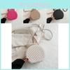 Trendy Casual Chic Simple Summer New Design One Shoulder Round Bag In Black And Pink