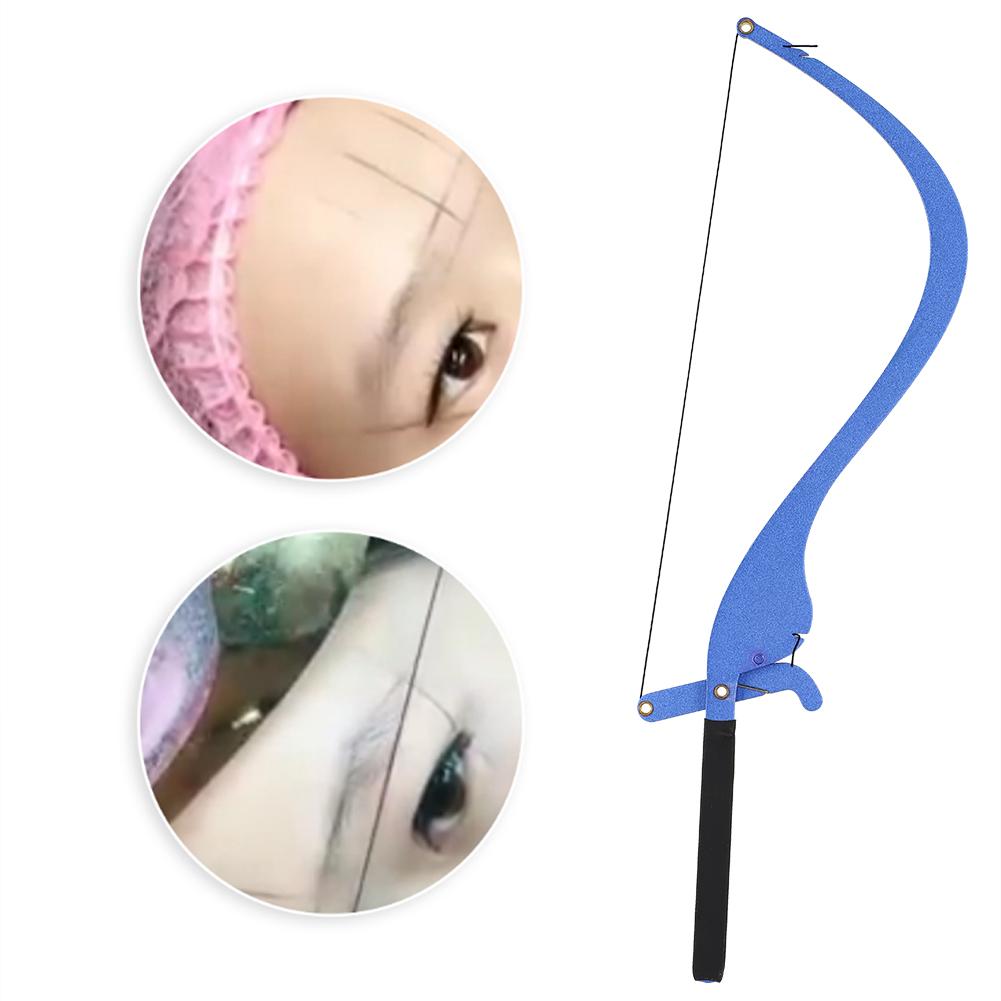 Eyebrow Tattoo Line Marking Ruler Microblading Eyebrow Positioning Line Sponge Msure Tool Set