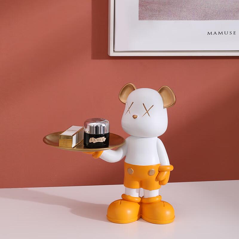 Rui Jie Violent Bear Storage Tray Ornament