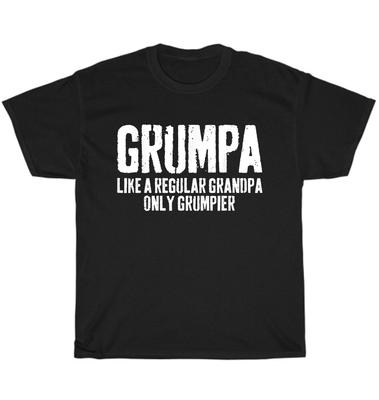 Grummel wie normaler Opa nur grummeliger T-Shirt Großvater Herren T-Shirt Geschenk NEU