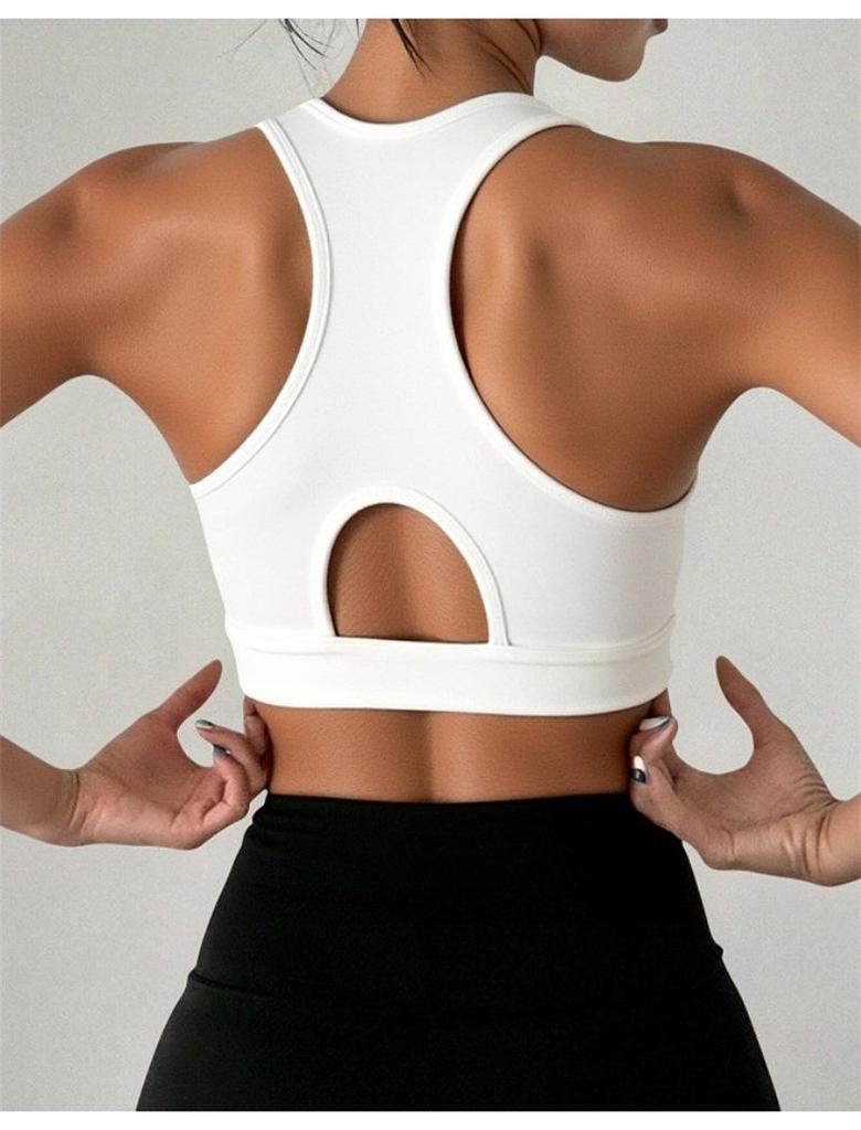 Women's Shockproof High-Intensity Sports Bra for Yoga & Running