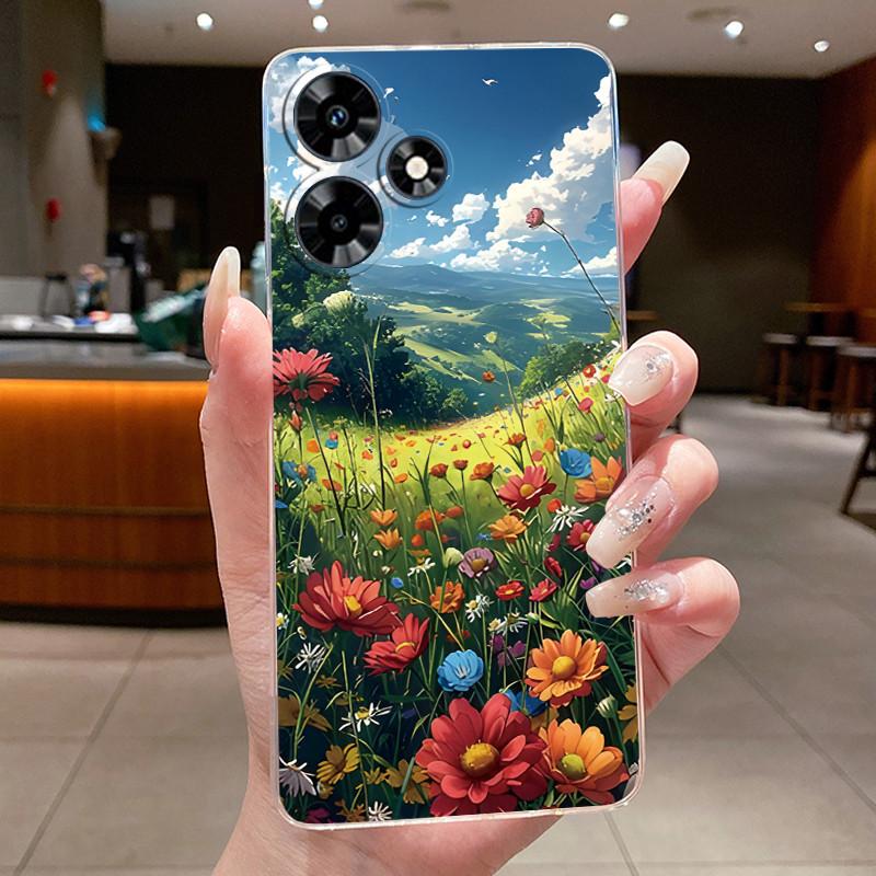 Чехол для Infinix Hot 30 4G 5G Чехол Hot 30i Прозрачный Мягкий Силиконовый Чехол для Телефона Для Infinix Hot 30 Play NFC Hot30 Hot30i Fundas Hot 30-X6831