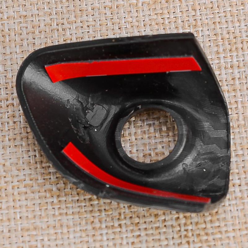 1 Set Car Carbon Fiber Style ABS Exterior Door Handle Cover Trim Fit for Hyundai Elantra 2017-