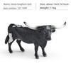 Realistic Wildlife Pvc Model Texas Longhorn Bull With Static Design For Nature Enthusiasts