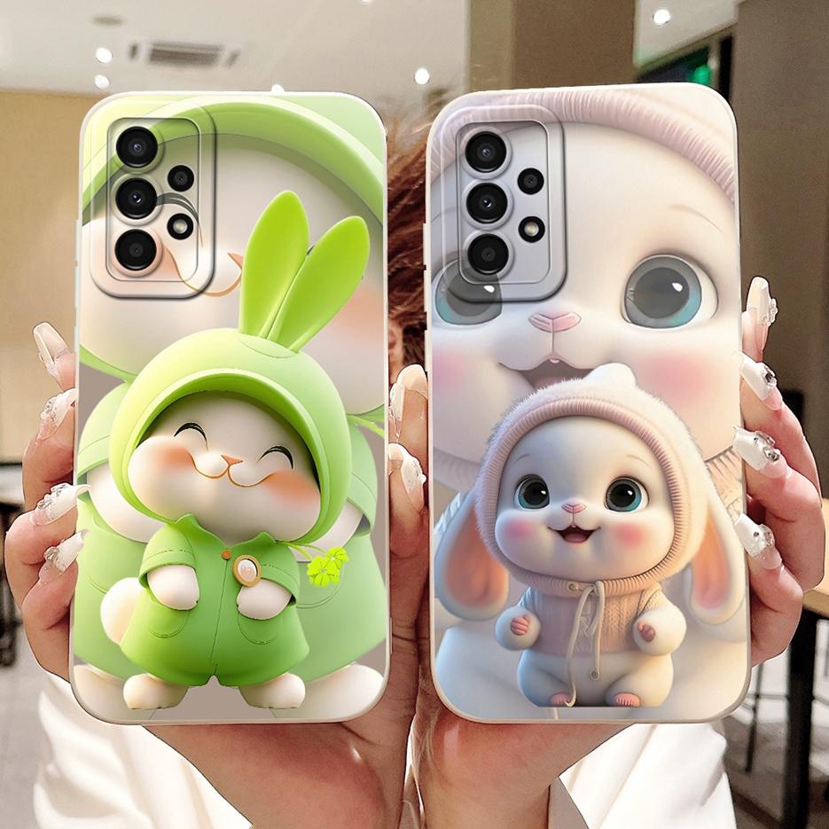 For Samsung Galaxy A53 5G Case SM-A536B Cute Candy Fashion Painted Cover Soft Silicone Case For Samsung A23 A33 A53 A73 5G Shell