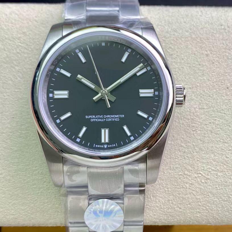 Женские автоматические часы SK Laojia Diary Series Oyster Perpetual с циферблатом цвета карамельных леденцов и  пузырем