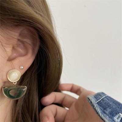 New Fashion Vintage Resin Geometric Drop Earrings for Women Charms Pendant Jewelry Party Gifts