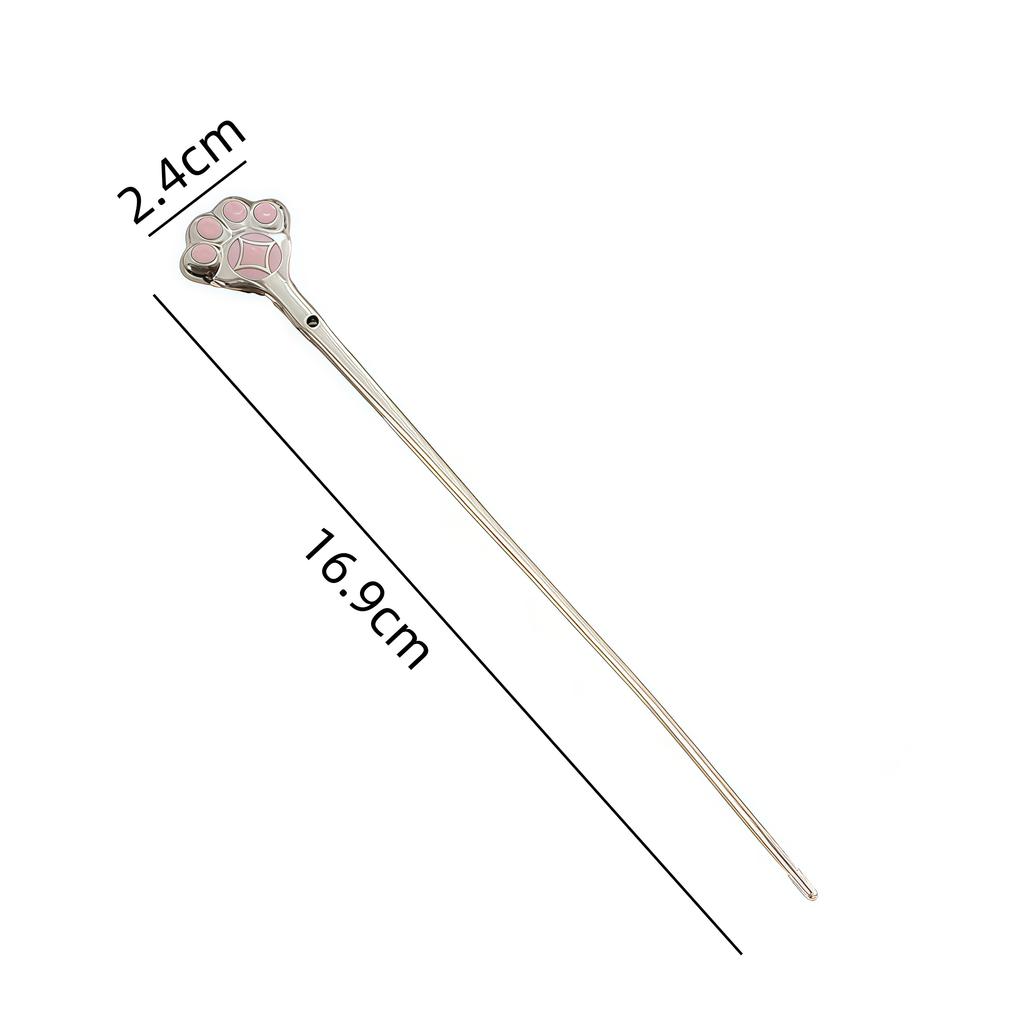 1pc/4pcs Adorable Rabbit & Cat Hairpin Cute Sweet Fixed Hair Accessory Simple Fashionable Versatile Hair Clip