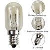 Microwave Light Bulb 110V 15W E12S Replacement Part for Home Kitchen