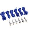 Retractable Buckle Rope Adjustable Quick Release Roller Tensioner for Camping Boating Home