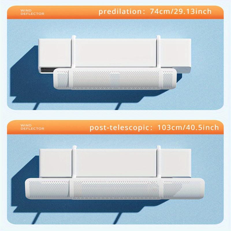 1PC klimatizace Stahovací čelní sklo Nástěnná klimatizace Univerzální, větruodolná s přímým foukáním 3 v 1