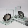 Transparent Crystal Ball Decorative Ornaments, Library Book Stands, Book Supports, Geometric Glass Crafts, Home Decor