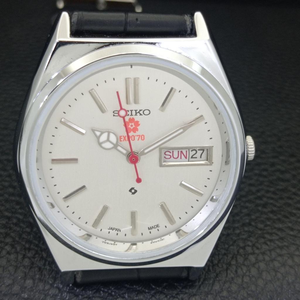 AUTOMATIC VINTAGE REFURBISHED SEIKO EXPO 70 6309A JAPAN MENS WATCH a441789-1 Sk-a441789