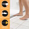 48 Pcs Non-Slip Bathtub Stickers Water-proof Safety Shower Stickers with Scraper Reusable Stripe Anti-Skid Bathtub Tape Shower